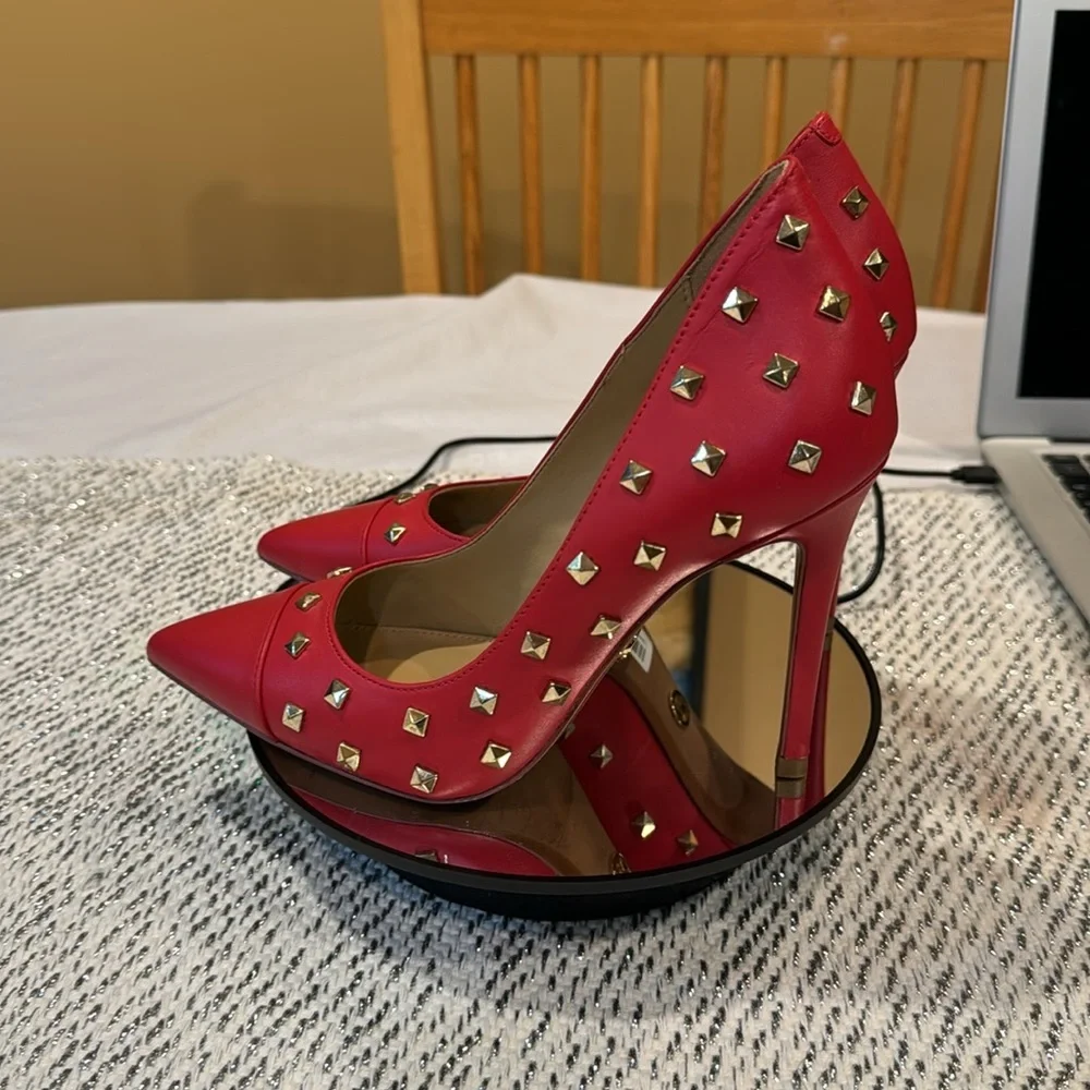 NWT Michael Kors Keke Heels 👠🔥🎁(#25) - Picture 3 of 5